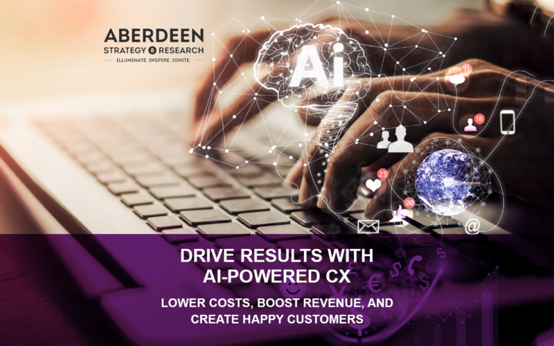 Aberdeen Report: Drive Results with AI-powered CX