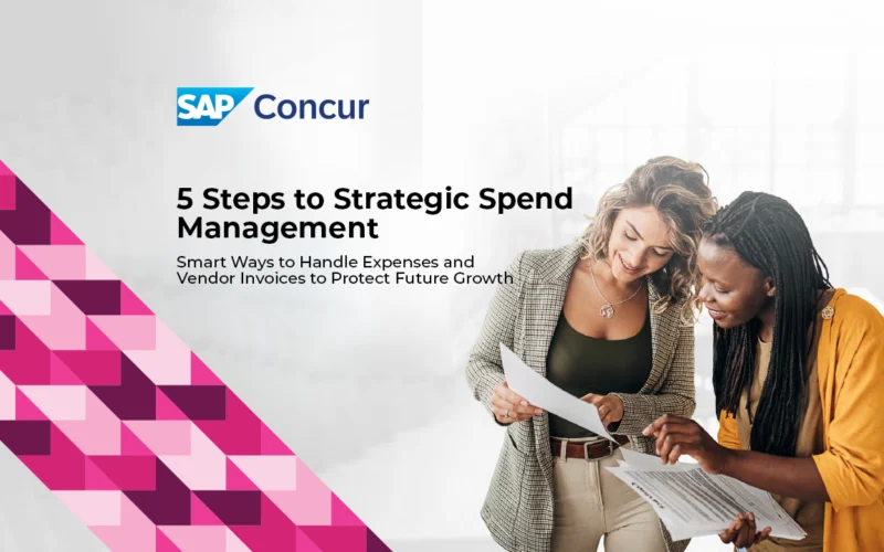 5 steps to strategic spend management.